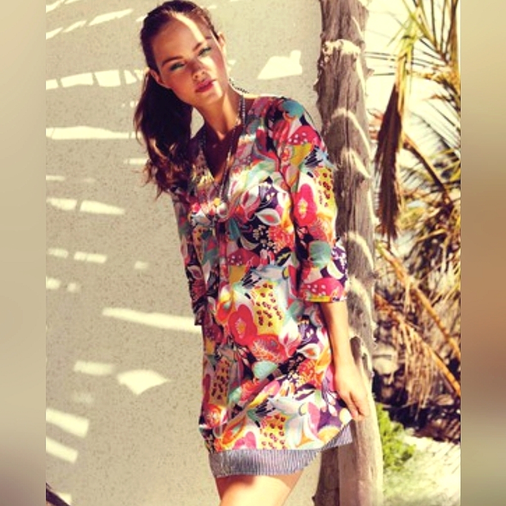 Boden Toulon Tunic Jungle Print, Size 10